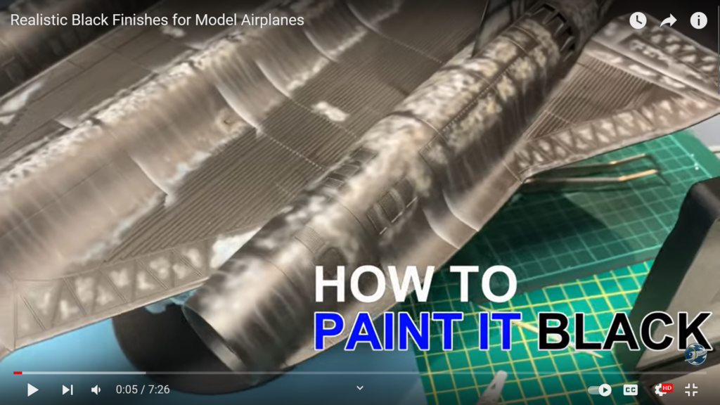 How to paint it Black by Model Airplane Maker